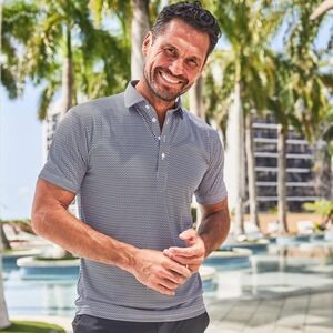 Collars & Co. NWT Semi-Spread Collar Polo Relaxed Fit - Size 2XL